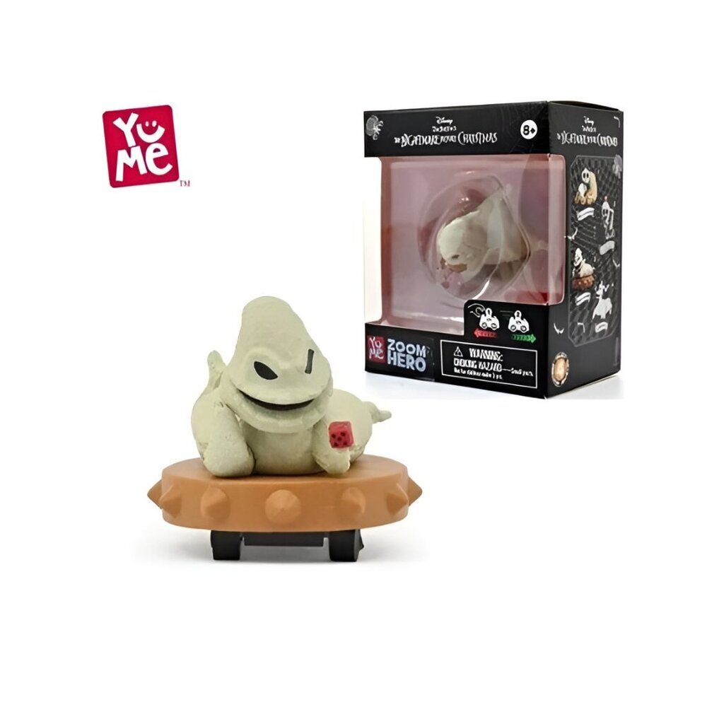 NEW YuMe Zoom Hero The Nightmare Before Christmas OOGIE BOOGIE Pullback Car